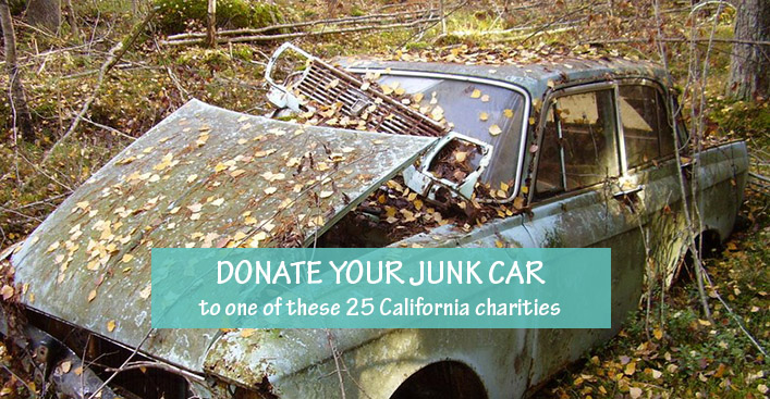 Your Junk Car Could Make a Difference for These 25 California Charities