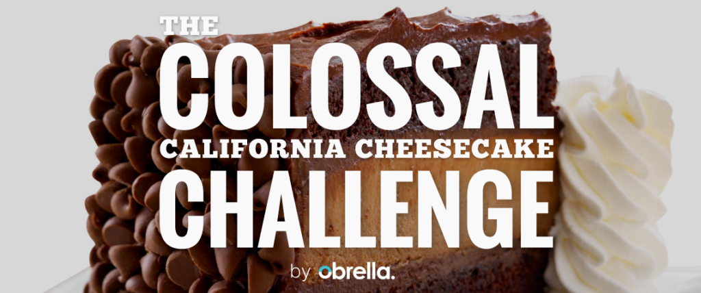 The Colossal California Cheesecake Challenge