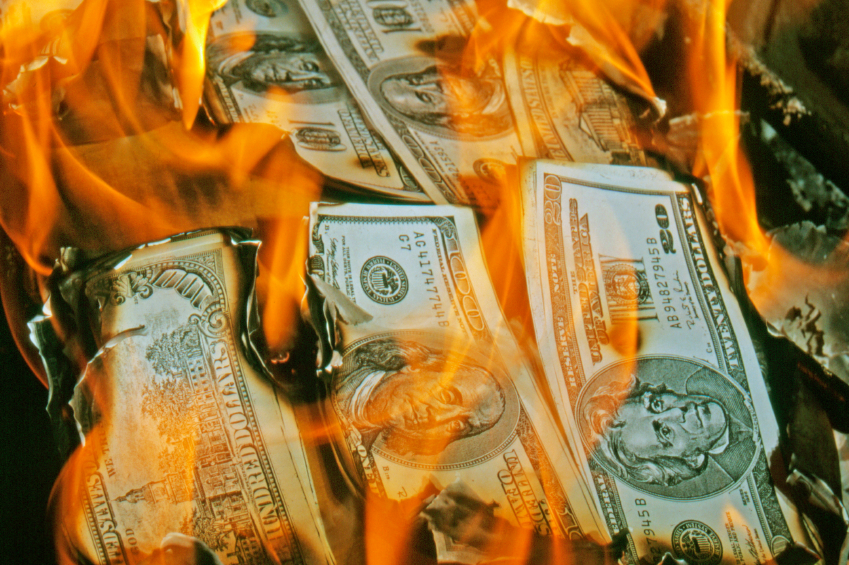 Burning Money