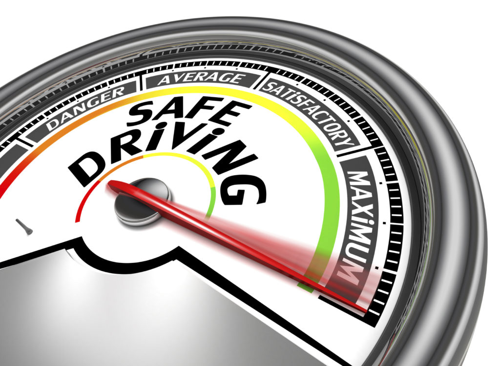 Safe driving speedometer