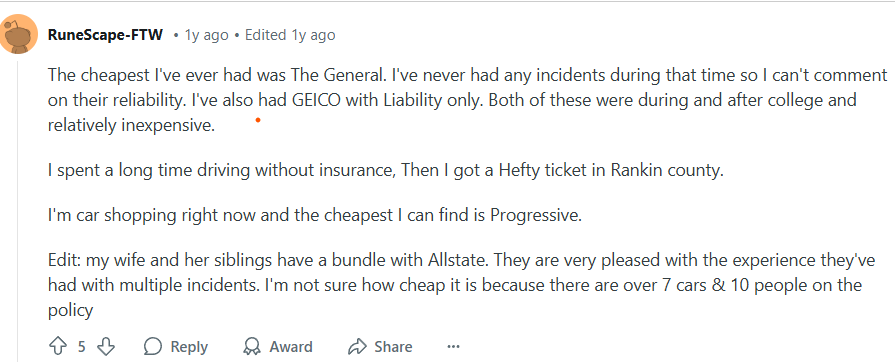Social Media Post: Mississippi car insurance requirements