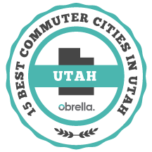 Best Commuter Cities in Utah Badge